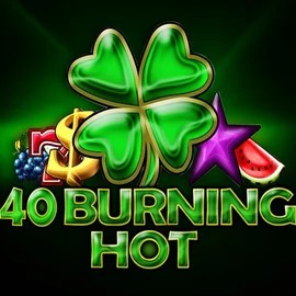 40 Burning Hot logo by Amusnet Interactive Jokery Casino