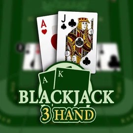 Blackjack 3H (Habanero) online game logo by Habanero on casino-jokery.net