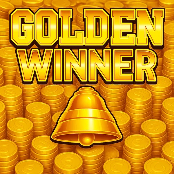 Golden Winner logo by Inspired Gaming at Jokery Casino