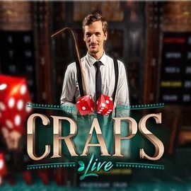 Live Craps by Evolution, showcased at casino-jokery.net – game logo
