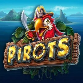 Pirots slot logo by ELK Studios at Jokery Casino