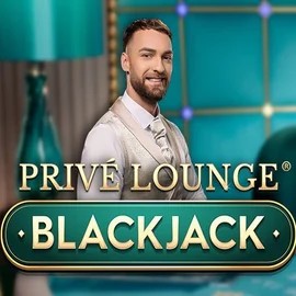 Privé Lounge Blackjack logo by Pragmatic Play at Jokery Casino